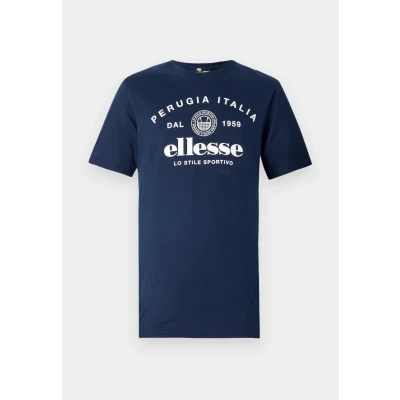 Afbeelding van Ellesse Pepito TEE Tshirt print, Heren, Maat: 48, Navy