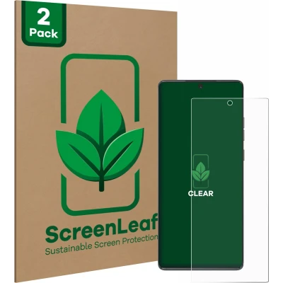 Afbeelding van ScreenLeaf Screenprotector voor Motorola Moto G85 Duurzame schermbescherming Folie Beschermfolie transparant (2 Stuks)