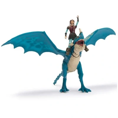 Image de PACK DRAGON ET VIKING 25 CM TEMPETE Dragons Movie