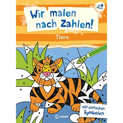 Afbeelding van Wir malen nach Zahlen! Tiere