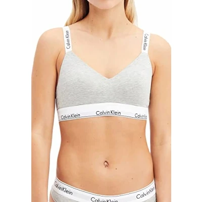 Afbeelding van Calvin klein bh voor dames grijs maat s