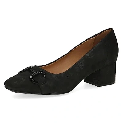 Afbeelding van Caprice Klassieke pumps, Dames, Maat: 36, Black pearl Leer