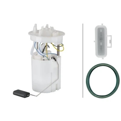 Afbeelding van HELLA 8TF 358 146 171 Brandstoftoevoereenheid Met pakking, brandstoftoevoermodule Electrisch