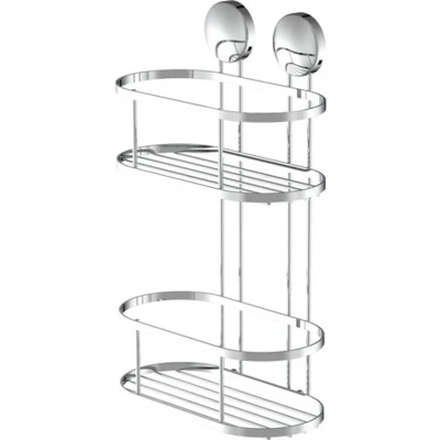 Afbeelding van Doucherek 22x11x34 cm chroomkleurig