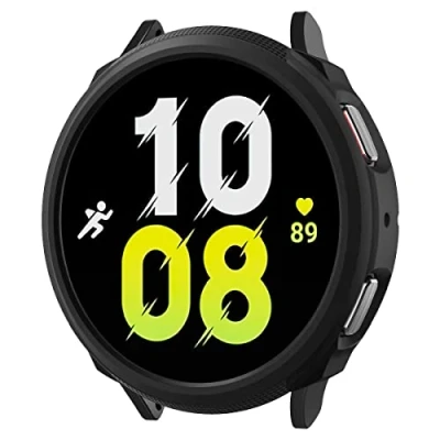 Afbeelding van Spigen Liquid Air beschermhoes compatibel met Galaxy Watch 5 (2022) / 4 (2021) 44 mm mat zwart