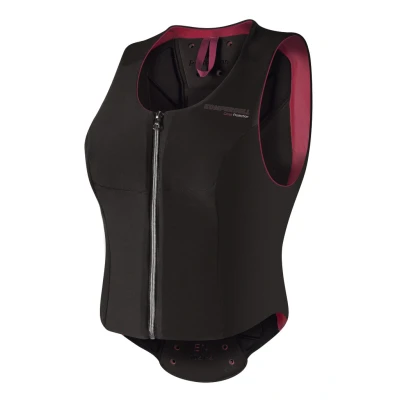 Image de Komperdell Gilet de Protection Flexfit Mince Noir/Bordeaux XS