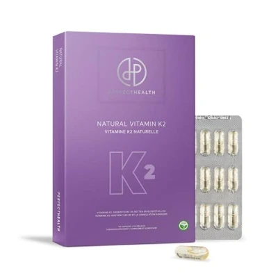 Afbeelding van Perfect Health Vitamine K2 100mcg Voor Volwassenen 90 Capsules Vegan