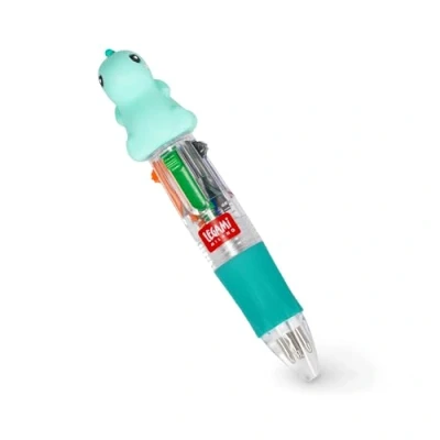 Afbeelding van Legami 4 kleuren pen Dino Mini Magic Rainbow