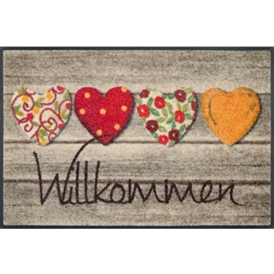 Afbeelding van wash+dry Wasbare deurmat 50 x 75 cm, binnen en buiten