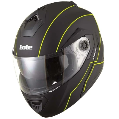 Afbeelding van EOLE SYRIUSY001 Klaphelmen geel/zwart S, 55 56 cm ECE 22.06