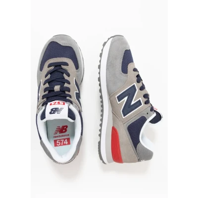 Afbeelding van New Balance 574 Unisex Sneakers laag Marblehead pigment (ML574EAD), Maat: 38.5, (ml574ead) Leer en textiel