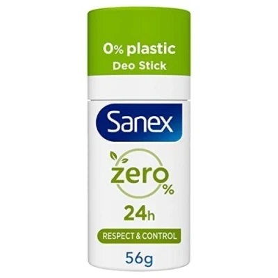 Afbeelding van Sanex Deo stick 56gr zero% respect &amp; control