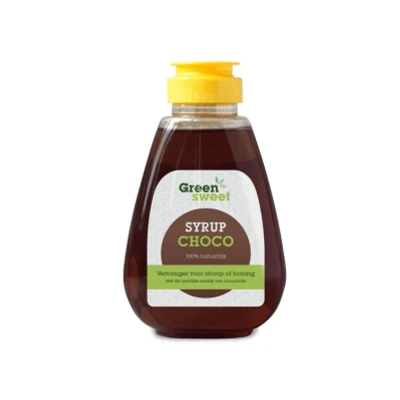 Afbeelding van Green Sweet Syrup choco 450 gram
