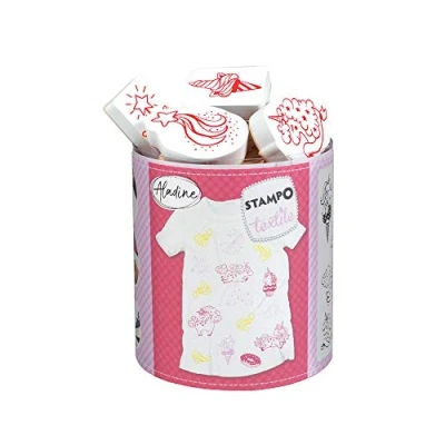 Afbeelding van STAMPO TEXTILE MAGICAL LICORNE