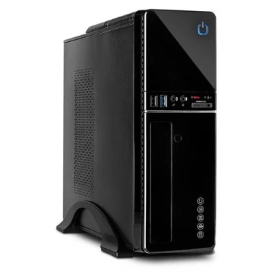 Image de Inter Tech IT 607 Tour mini ITX pas d&#039;alimentation USB/Audio