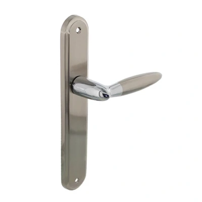 Afbeelding van Intersteel Deurkruk Elen op schild blind chroom