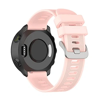 Afbeelding van Compatibel met Garmin Forerunner55 polsbandjes, siliconen reservearmband voor Forerunner 55 GPS Smartwatch