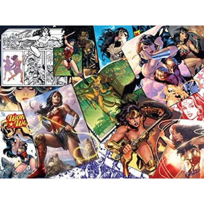 Afbeelding van Ravensburger puzzel Wonder Woman Legpuzzel 1500 stukjes