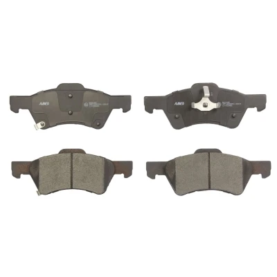 Afbeelding van ABE C1Y006ABE Remblokkenset Vooras Incl. slijtage waarschuwingscontact CHRYSLER: VOYAGER 4