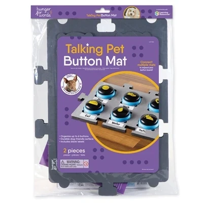 Afbeelding van Hunger For Words Talking Pet Button Mat