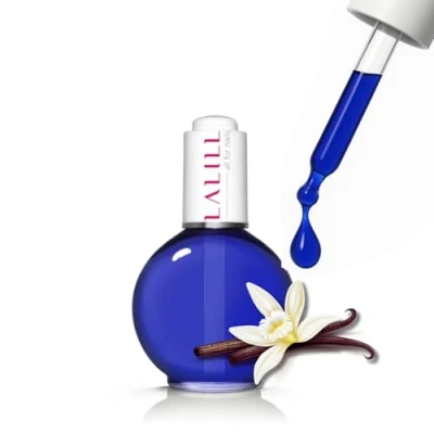 Afbeelding van LALILL Nagelriemolie, 75 ml, sensuele vanille nagelverzorging, nagelriemverzorging, spa, manicure, veganistisch, met pipet
