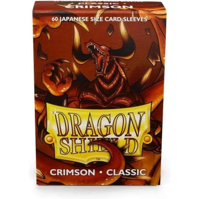 Afbeelding van Dragon Shield Card Sleeves: Japanese Classic Crimson (59x86mm) 60 stuks