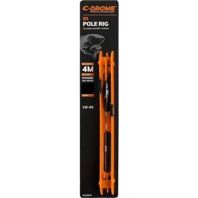 Afbeelding van C drome Pole Rig 03 Maat : dobber 0.4g haak 16 0.19mm