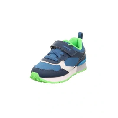Afbeelding van Superfit DASH Unisex Sneakers laag voor kinderen, Maat: 26, Blau/hellgrün Kunststof/ textiel