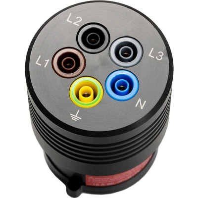 Afbeelding van BENNING TA 7 16 Meetadapter CEE stekker A 5 polig Bus 4 mm Zwart