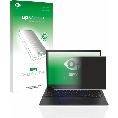 Afbeelding van upscreen privacy screenprotector voor Lenovo ThinkPad X1 Carbon Non Touch 14&quot; (10. Gen.) Folie Beschermfolie Blauwlichtfilter