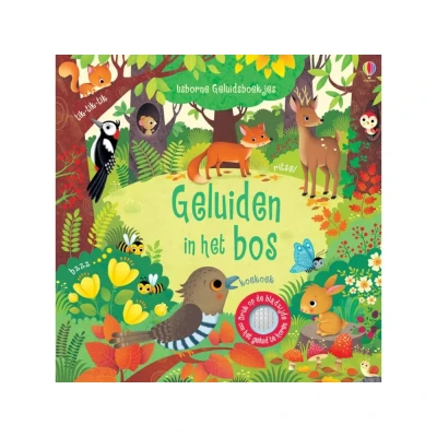 Afbeelding van Uitgeverij usborne geluidenboek geluiden in het bos
