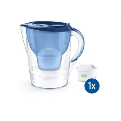 Image de 5, de réduction BRITA Carafe Filtrante &#039;Marella&#039; Bleue + 1 filtre MAXTRA PRO 3.5l