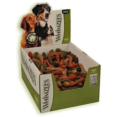 Afbeelding van Whimzees Tandenborstel Star XS Kauwsnacks Hond 6,4cm 350st (doos)