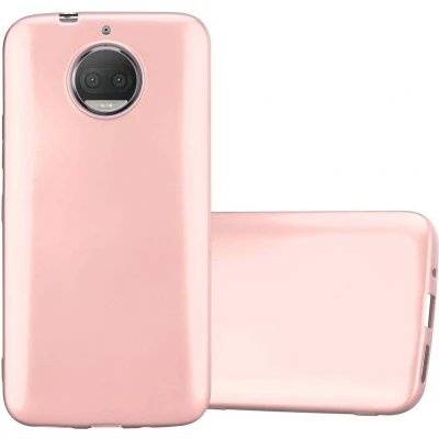 Afbeelding van Cadorabo Hoesje geschikt voor Motorola MOTO G5S PLUS in METALLIC ROSE GOUD Beschermhoes gemaakt van flexibel TPU silicone Case Cover