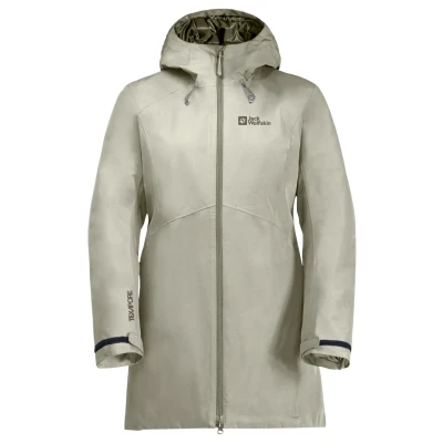 Afbeelding van Jack Wolfskin Parka, Dames, Maat: XS, Seal
