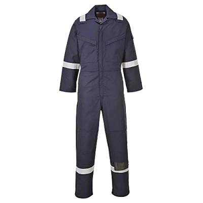 Afbeelding van Overall Aberdeen Vlamvertragende Antistatische FF50 Blauw Portwest