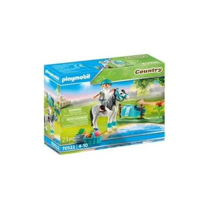Image de Playmobil Country 70522 Cavalière avec poney gris