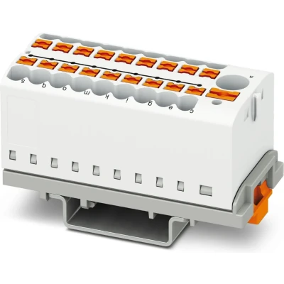 Afbeelding van Phoenix Contact PTFIX 6/18X2,5 NS35 WH 3273122 Verdeelblok 0.14 mm² 2.50 Wit 8 stuk(s)
