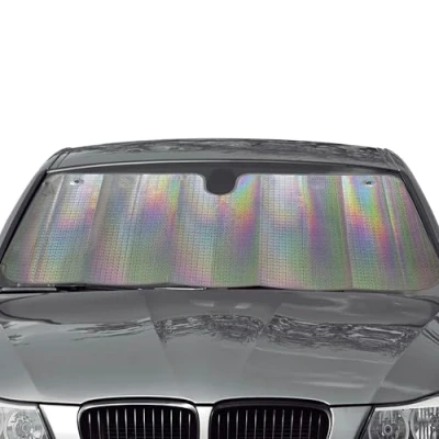 Afbeelding van Zonnescherm voorruit type LASER maat XL 145x80cm
