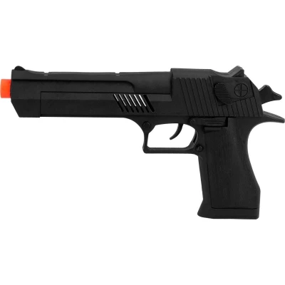 Afbeelding van Boland Speelgoed Politieagent Pistool (23 cm) / revolver Politie en Boeven Carnaval Themafeest
