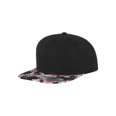 Afbeelding van Flexfit Floral Snapback Pet, Maat: One Size, Black