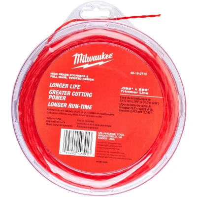 Afbeelding van Milwaukee Trimmer Draad 2,4 Mm X 76 M