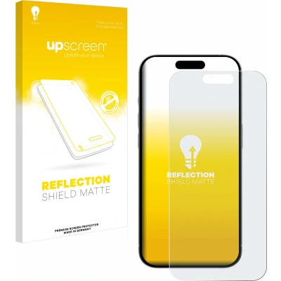 Afbeelding van upscreen Screenprotector voor Apple iPhone 15 Pro Folie Beschermfolie anti glare matte