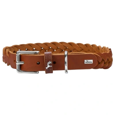 Afbeelding van Hunter Halsband Solid Education Special Cognac Hondenhalsband 50 cm