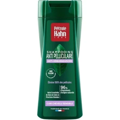 Afbeelding van PETROLE Hahn Olie Shampoo Stop roos, anti jeuk, 250 ml, 4 stuks