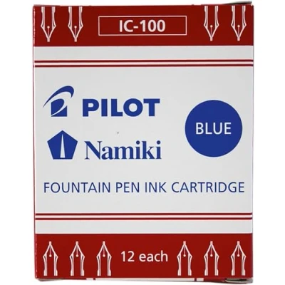 Afbeelding van PILOT inktpatronen Namiki, voor Capless vulpen, blauw