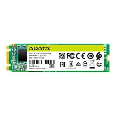 Afbeelding van ADATA Ultimate SU650 M.2 256 GB Seriële ATA III 3D NAND