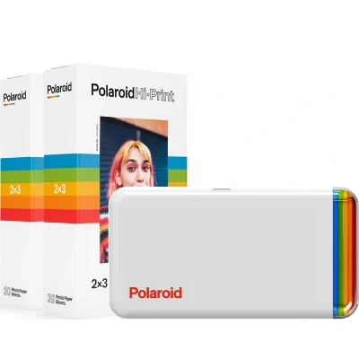 Afbeelding van Polaroid Everything BOX Hiprint 2X3 Pocket Photo Printer Fotopapier, Maat: One Size, White