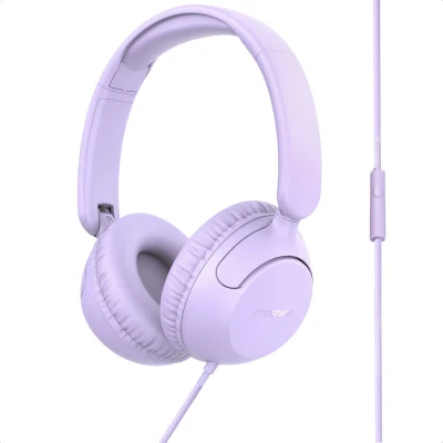 Afbeelding van imoshion Kinderkoptelefoon met AUX kabel Decibelbegrenzer Lavender Lilac