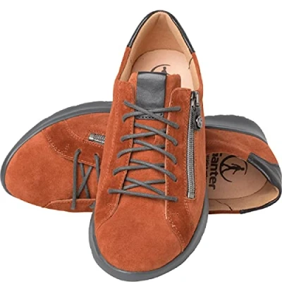 Afbeelding van Ganter 207922 Dames veterschoenen Kleur: Cognac Maat: 40